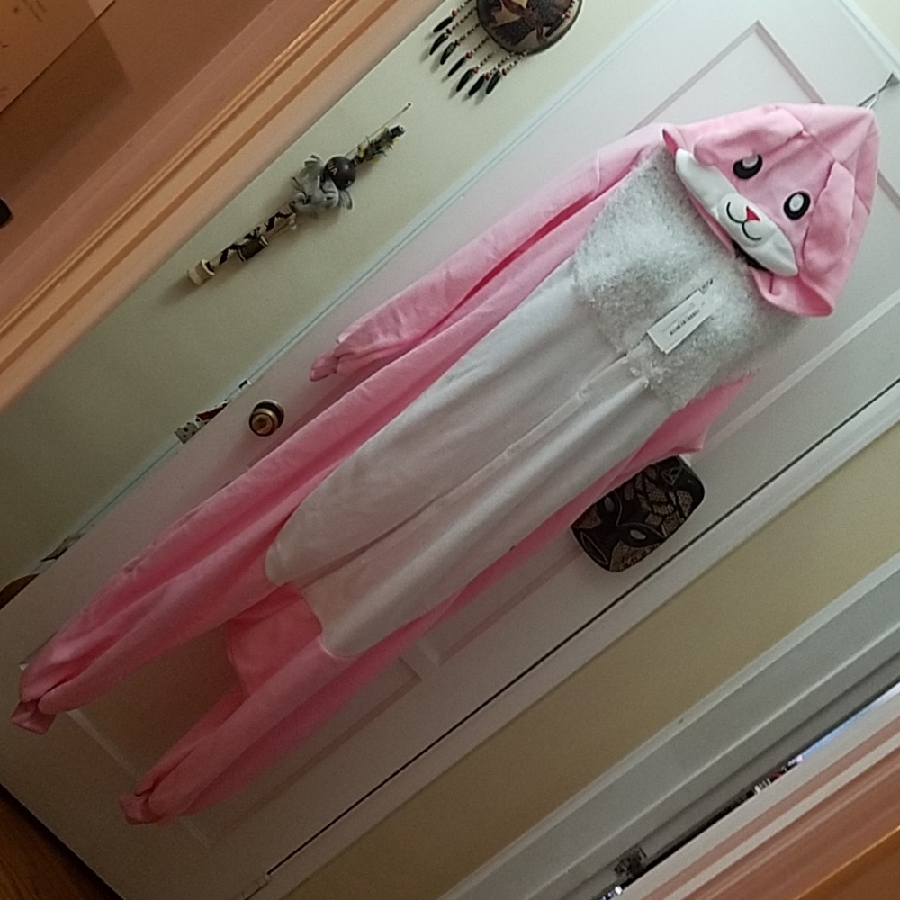 Pink Bunny Onesie